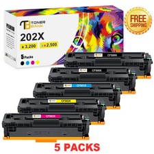 202X CF500A CF500X Set Toner for HP Color LaserJet Pro M254dw M281dw M281dn