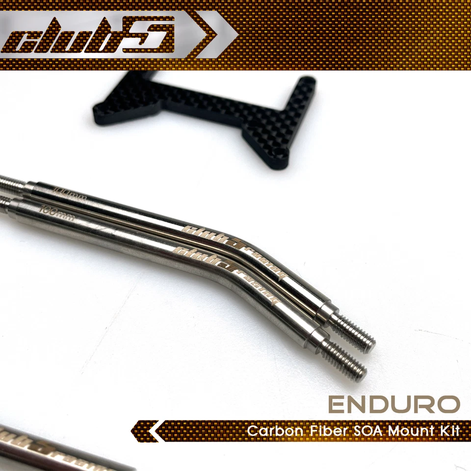 Carbon Fiber SOA Mount w/Links Kit for Enduro - Image 4 of 4