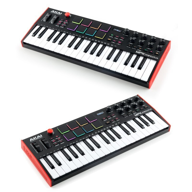 NEW Akai MPK mini plus USB Midi Compact Keyboard 37-key Pad