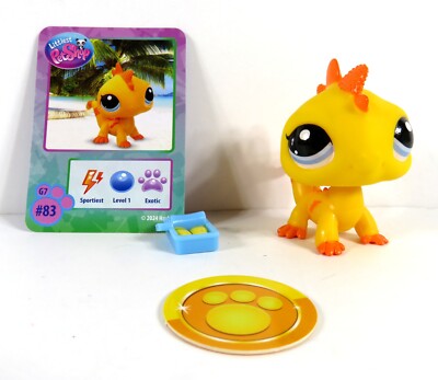 Littlest Pet Shop LPS Gen G7 Blind Box Series #83 Lizard NEW