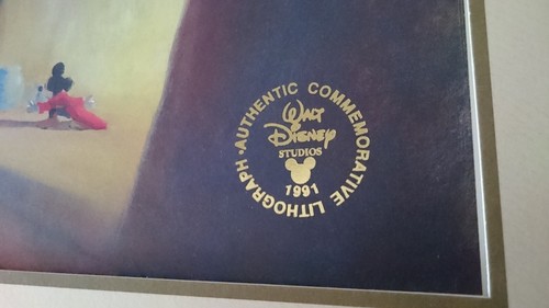 IL CAPOLAVORO DI WALT DISNEY FANTASIA 2 VIDEOCASSETTE LITOGRAFIA ORIGINALE - Foto 6 di 9