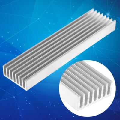 Aluminum Heat Sink Set for Cooling PC Laptop CPU GPU VGA VRAM VRM 100x25x10mm