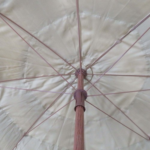 Mainstays 6 feet Thatched Tiki Umbrella Beach Umbrella, Sand Anchor - Picture 7 of 8