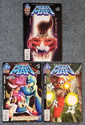Mega Man Lot of 3 #48A,54A,54B Archie Comics 2012 VF- to VF+