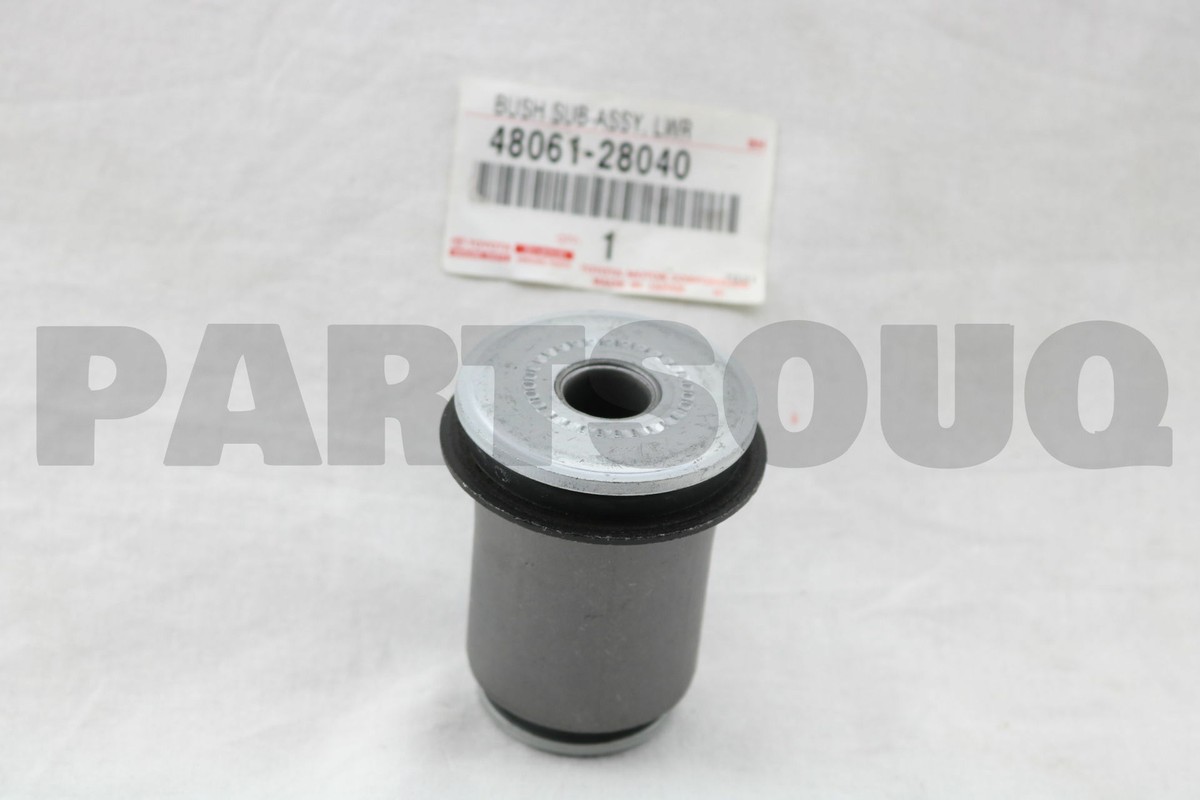 4806128040 Genuine Toyota BUSH, FRONT LOWER ARM, NO.1, RH/LH 48061 