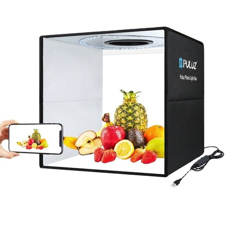 PULUZ UK STOCK 25/30/40/50/60/80/200cm Photo Studio Light Box Folding Dimmable - Picture 24 of 57