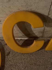 Green Bay Packers Ring Of Honor Lambeau Field Letter C From Cal Hubbard Ebay