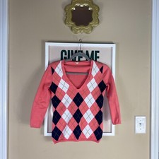 J.Crew Argyle Sweater Size: XS