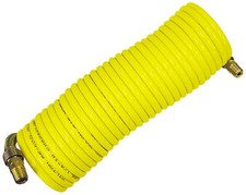 Milton 1669 25' Rekoil Hose, 1/4" MNPT