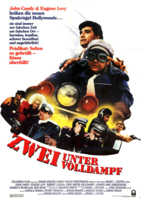 Zwei unter Volldampf ORIGINAL A1 Kinoplakat John Candy / Meg Ryan / Eugene Levy