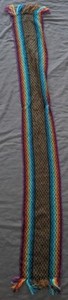 Scarf - rainbow colors - made in Peru