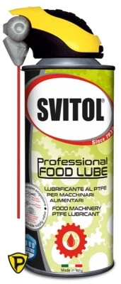 Lubrificante uso alimentare Svitol Food Lube spray HACCP Alimenti panifici 400ml