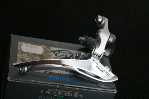 NOS NIB NEW SHIMANO 600 ULTEGRA 6400 CLAMP ON 28.6MM FRONT DERAILLEUR