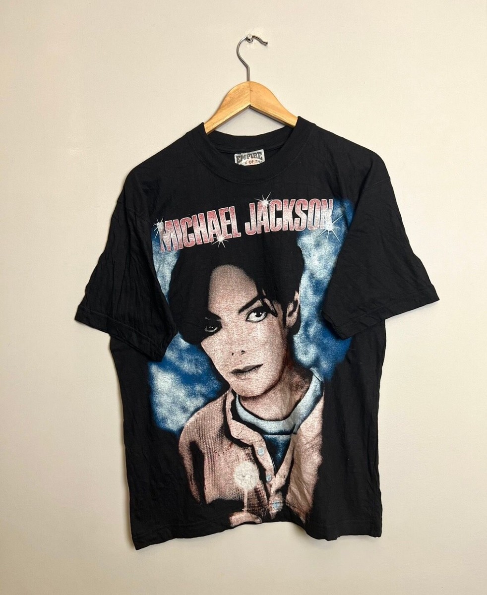 Vintage 90s Michael Jackson Double Sided Pop Music Band Tee | eBay