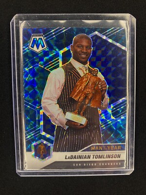 2021 Mosaic LaDainlian Tomlinson #265 GENESIS Man of the Year - Chargers