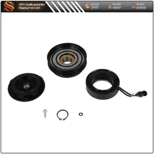 AC A/C Compressor Clutch Kit Pulley Coil For 01-06 Hyundai Santa Fe CO 10957C