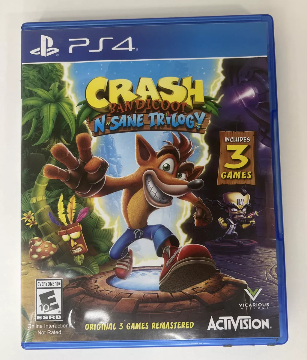 Crash Bandicoot: N-Sane Trilogy (PS4 / PlayStation 4) N. Sane