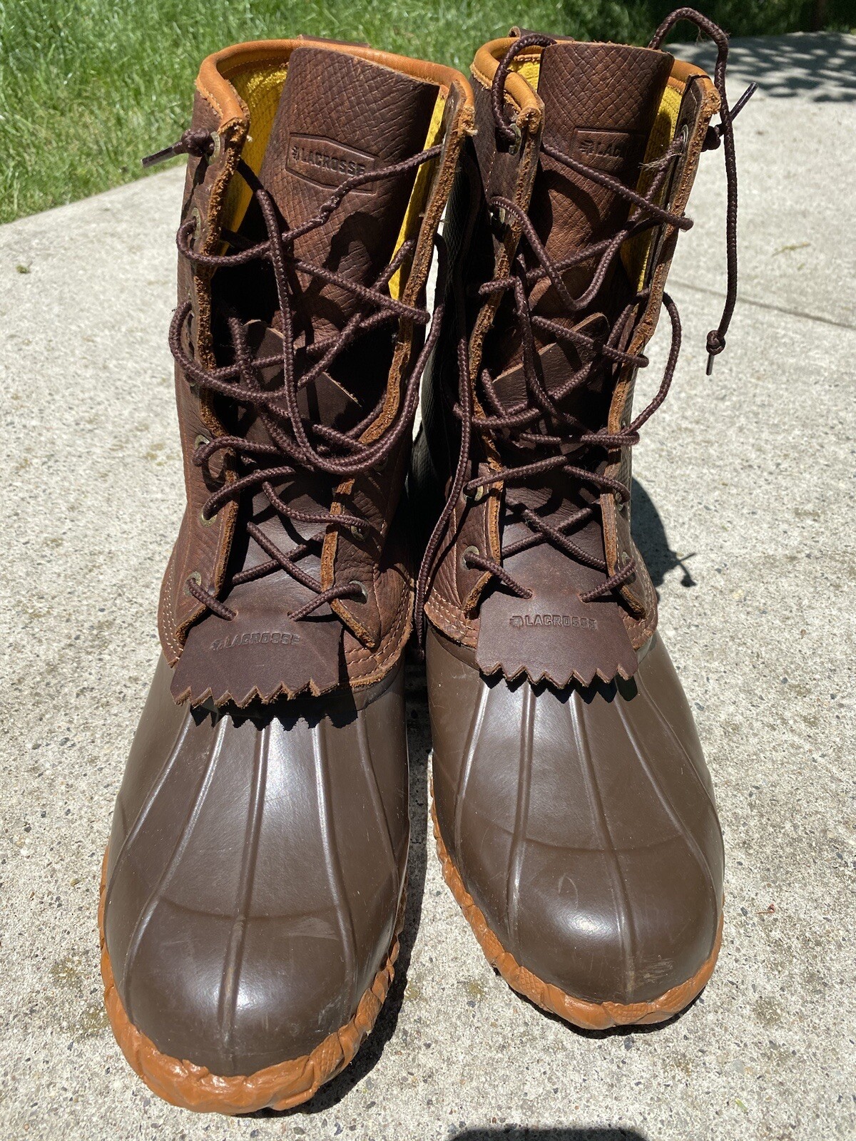 Lacrosse 10" Uplander Nylon Lined Boots 28612612M NonInsulated 12