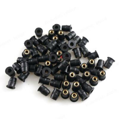 5MM Well Nut Wellnuts Rubber For Kawasaki Ninja 300R 400 Z125 Z800