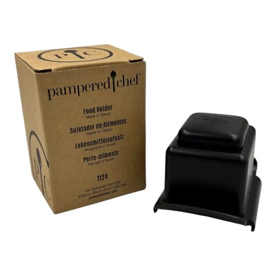   NEW Pampered Chef Food Holder #1124 - NIB w/ Instructions - FL
