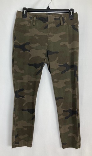 Tru Capri Jeggings Camo Green 