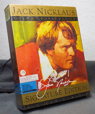 Jack Nicklaus Golf NEU Signature Edition IBM PC von Accolade US Import Golfspiel