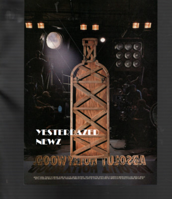 1994 Print Ad for Absolut Hollywood