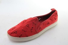 Koolaburra Sneakers Eyelet Red Women's Shoes Sz 8
