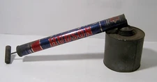 Vintage Hudson Metal Garden Hand Held Pump Sprayer/Duster