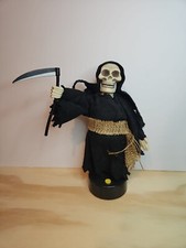 HALLOWEEN Vintage Animated Standing Factory Figure 1996 Gemmy Grim Reaper Tested