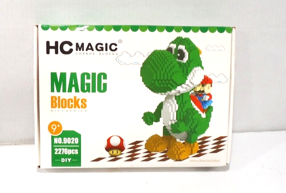 Super Mario Yoshi HC Magic Change Blocks Gift Series 2276 Pieces