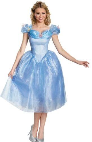 Disney Womens Cinderella Movie Costume Disguise Tall Adult Large 1