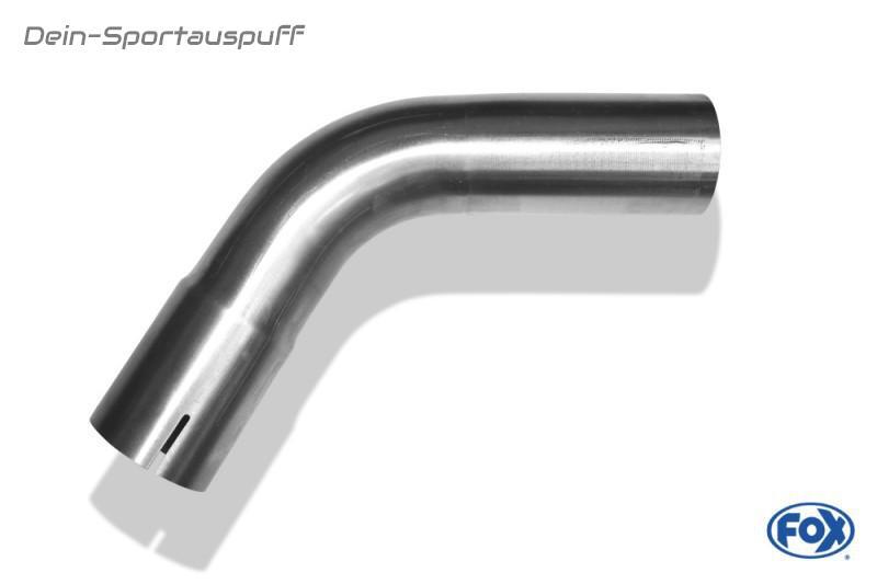 Curva Scarico Acciaio Inox 15° 40mm Svasata Per Costruzione Tubi FOX