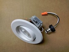 4" LED Retrofit Kit Dimmable Recessed Ceiling Light Adjustable Gimbal w/ Adapter