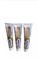 Poligrip Super EXTRA CARE Denture Adhesive Cream  2.2 Oz Exp:07/26 Pack Of 3 