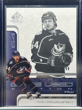 2022-23 SP Game Used Trey Fix-Wolansky /999 Retro Rookie #R-8 Blue Jackets