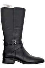 Naturalizer Rena Wide Calf Riding Boots Black