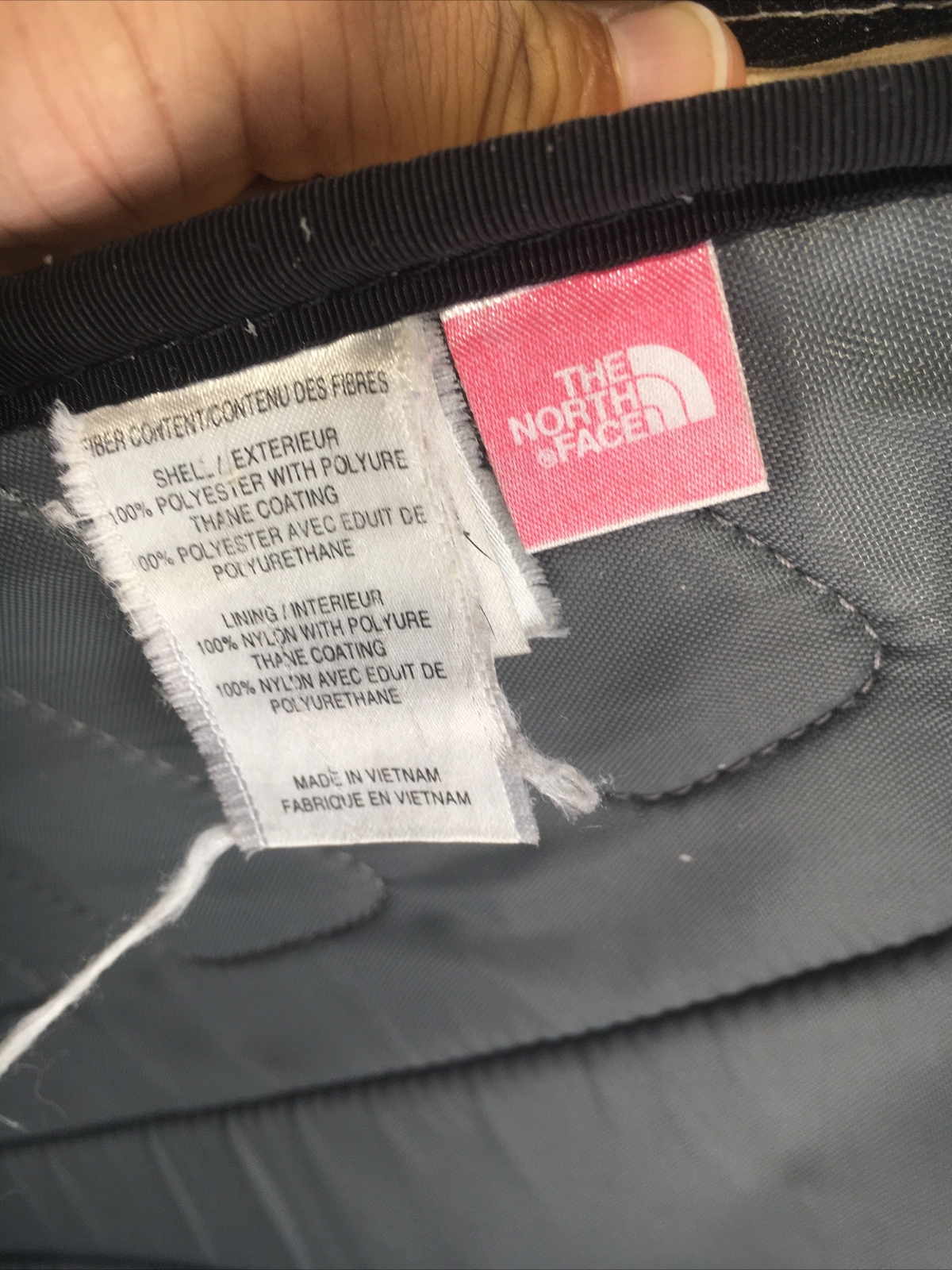 The North Face Jester School Laptop Backpack Color Gray With Pocket