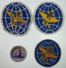 4 US Army Air Corps Transport WW2 Military WWII USAAF Patches Patch Lot