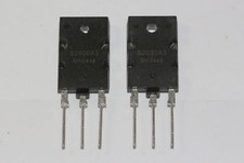 2 x S2000A3 NPN Power Transistor, 1500V 8A Horizontal Output Device