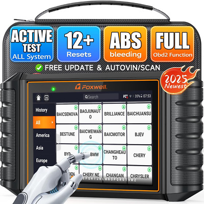 Foxwell NT726 Car All System Bidirectional OBD2 Scanner Diagnostic ABS SRS Oil 