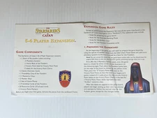 Starfarers of Catan Expansion Replacement Instructions Rule Booklet Sheet