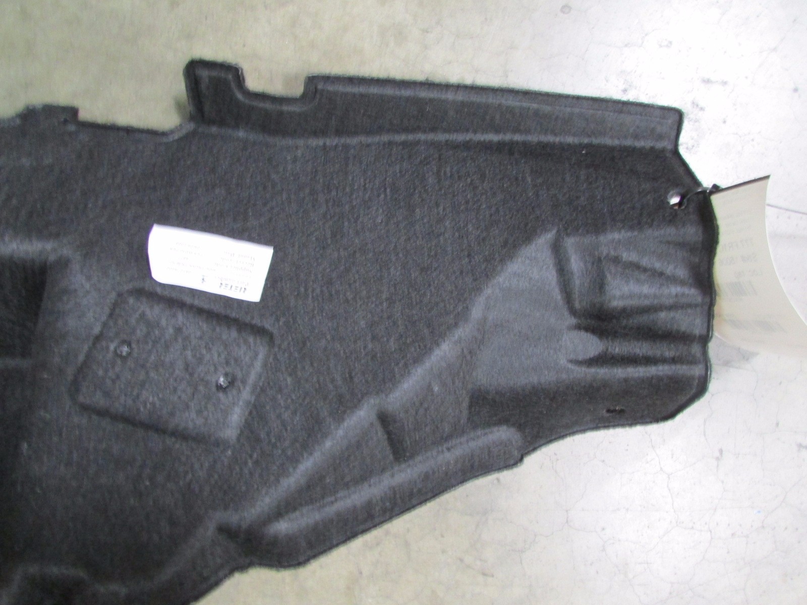 Ferrari California, RH, Right Rear Trunk Carpet, P/N 81274200