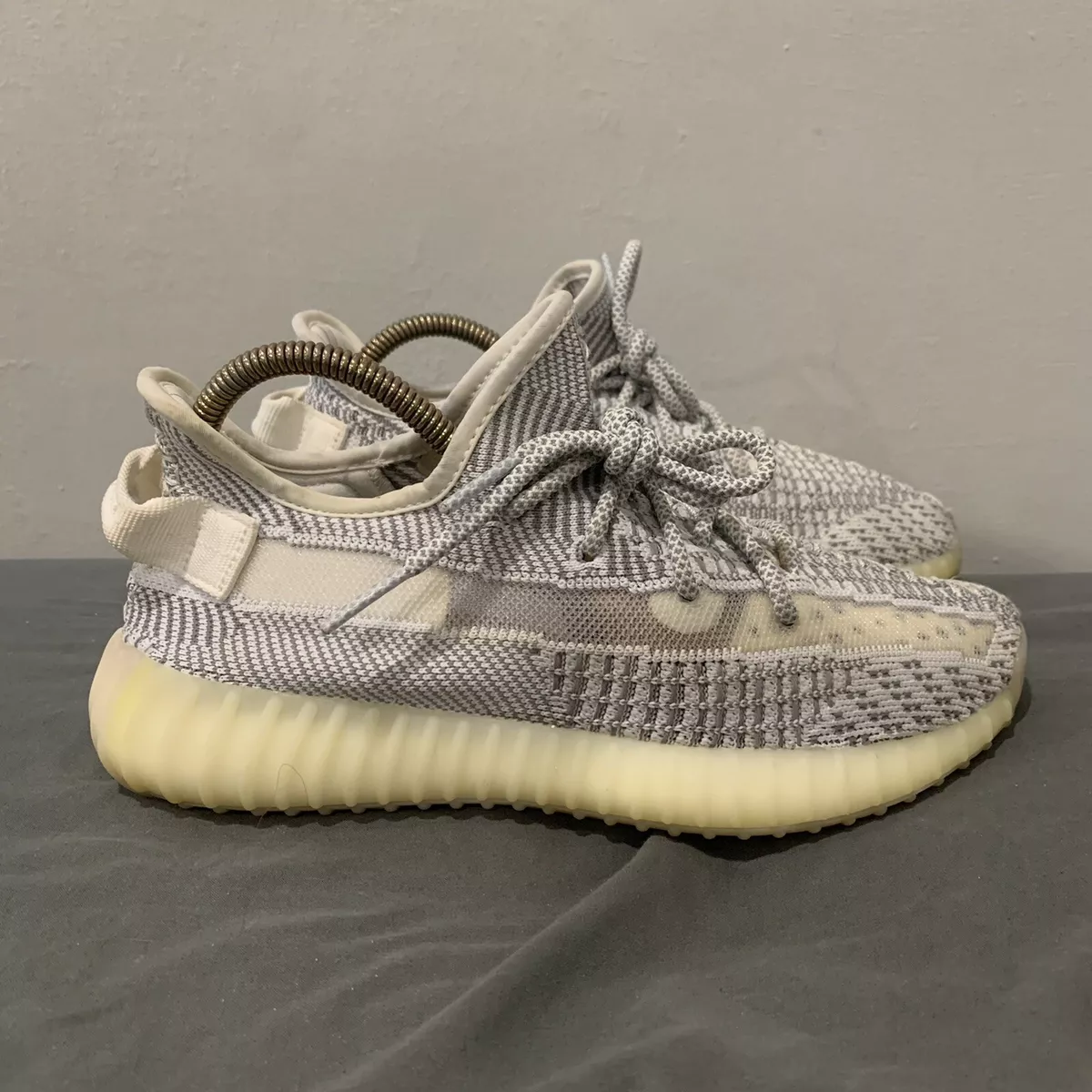 Size 7 adidas Yeezy Boost 350 V2 Cloud White Non Reflective NO