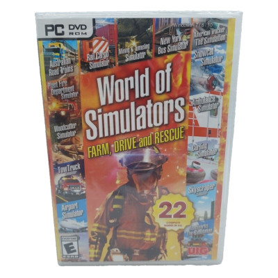 UIE World of Simulators: Farm, Drive & Rescue PC NEW