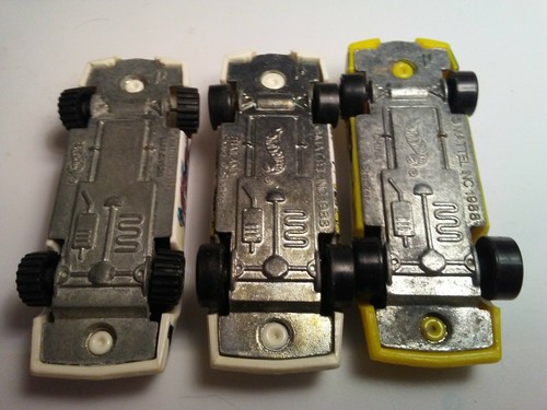 HotWheels 1988 Chevy Stocker gelb schwarz 3sp Variation 5 Flash Stocker "3 Stück - Bild 12 von 12