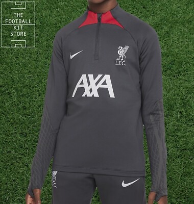 Nike Strike Drill Top Liverpool Training Top Grey Liverpool