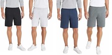 Eddie Bauer Men's Lounge Knit Zipper Pockets Shorts Pick 1 or 2 Shorts
