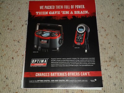 2016 2017 OPTIMA CHARGERS DIGITAL 1200 400 AD / ARTICLE | eBay