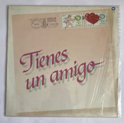 TIENES UN AMIGO, FEAT, ROD STEWART, EAGLES, 1988 MEXICAN LP, ROCK POP